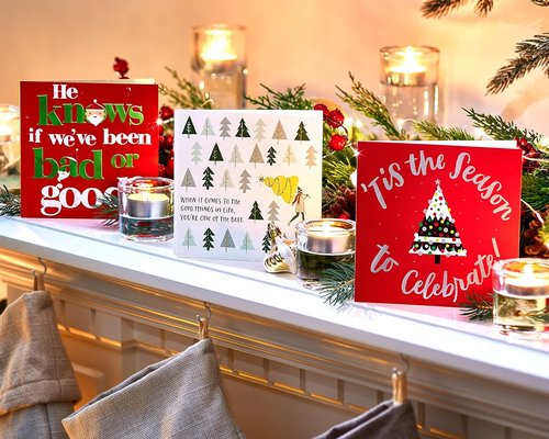 American Greetings Christmas & New Year's Card - Celebrate the Season with Joyful Wishes