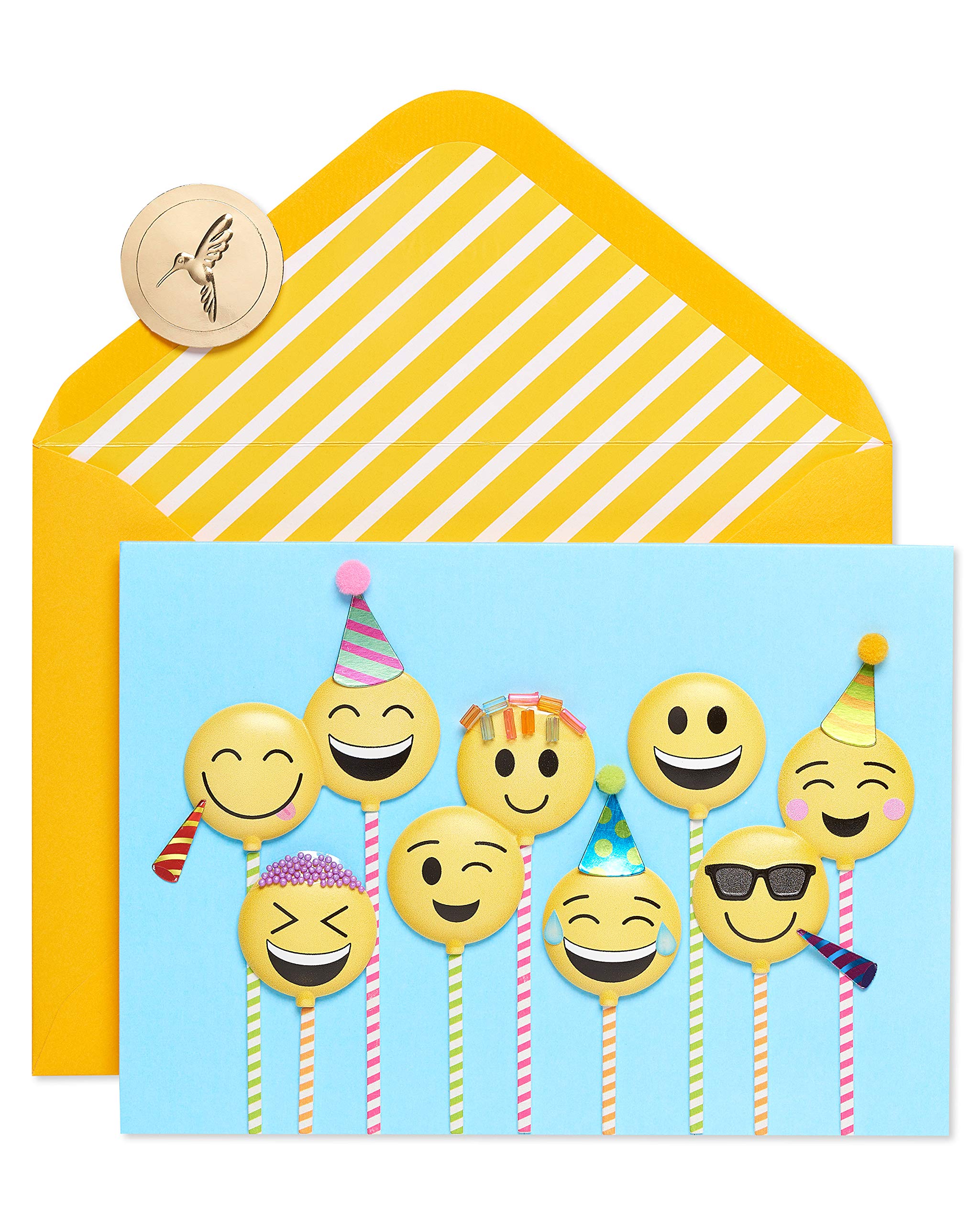 Papyrus Birthday Card for Kids (Only Happy Faces)