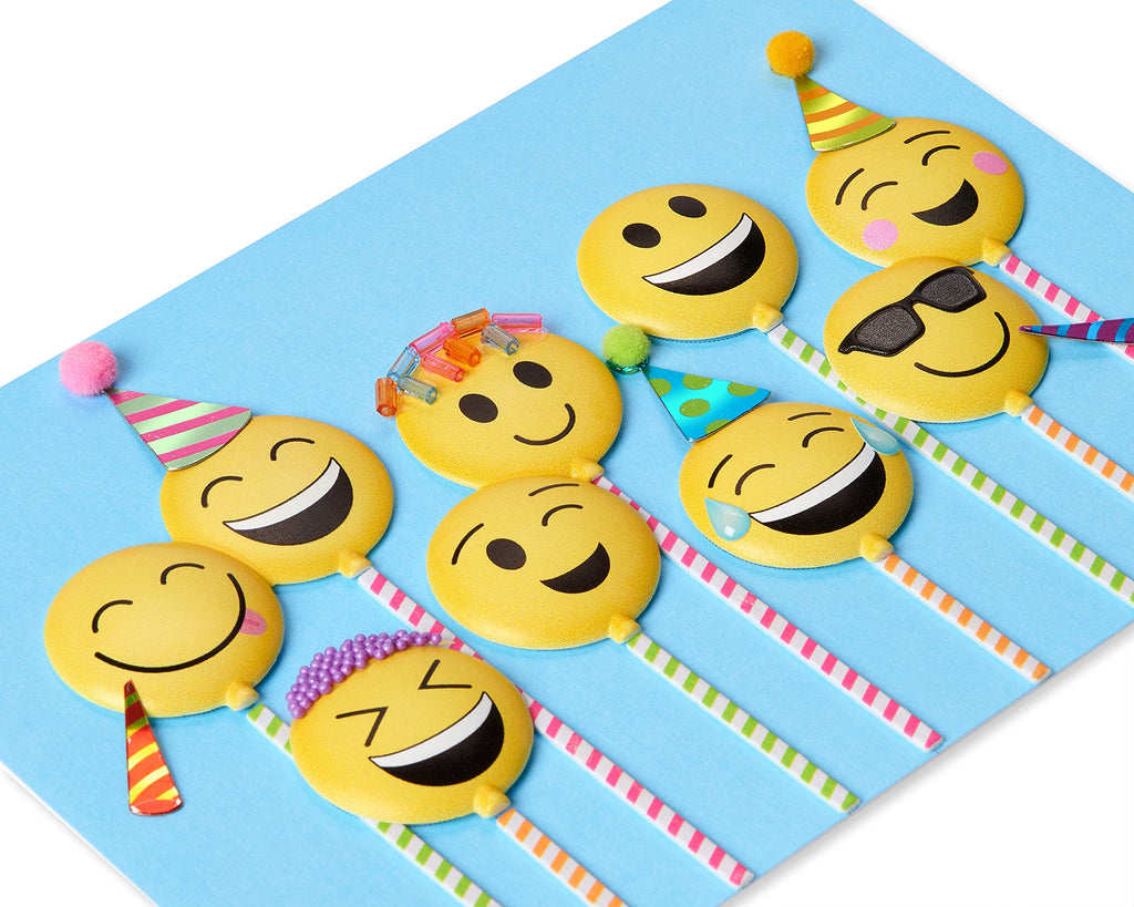 Papyrus Birthday Card for Kids (Only Happy Faces)