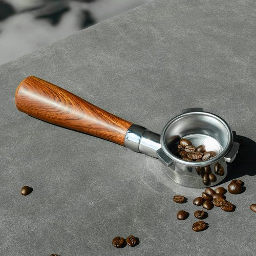 54mm Bottomless Portafilter, 2-in-1 Bottomless Portafilter for Breville 8 Series Barista Express Pro Plus Touch Bambino Plus, w/Double Spout Adapter