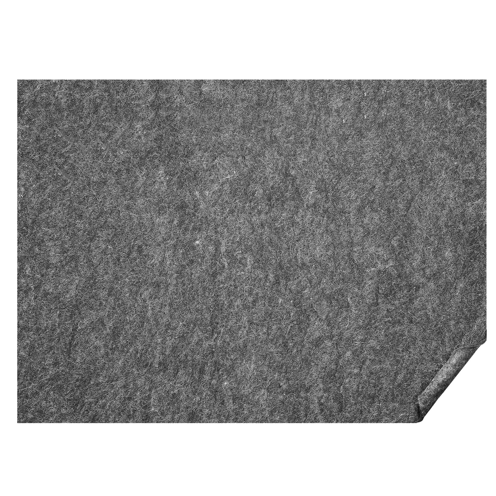 VEVOR 8' x 10' Rug Pad Gripper Without Slip-Resistance - 1/4" Thick Polyester Felt Padding Cushion for Area Carpet Runner Hardwood Floors Living Room - Grey
