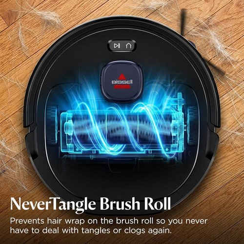 Bissell FlexClean FurForce Robot Vacuum & Mop - LiDAR Navigation, Pet Hair Removal, 180 Min Runtime