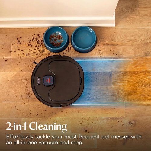 Bissell FlexClean FurForce Robot Vacuum & Mop - LiDAR Navigation, Pet Hair Removal, 180 Min Runtime