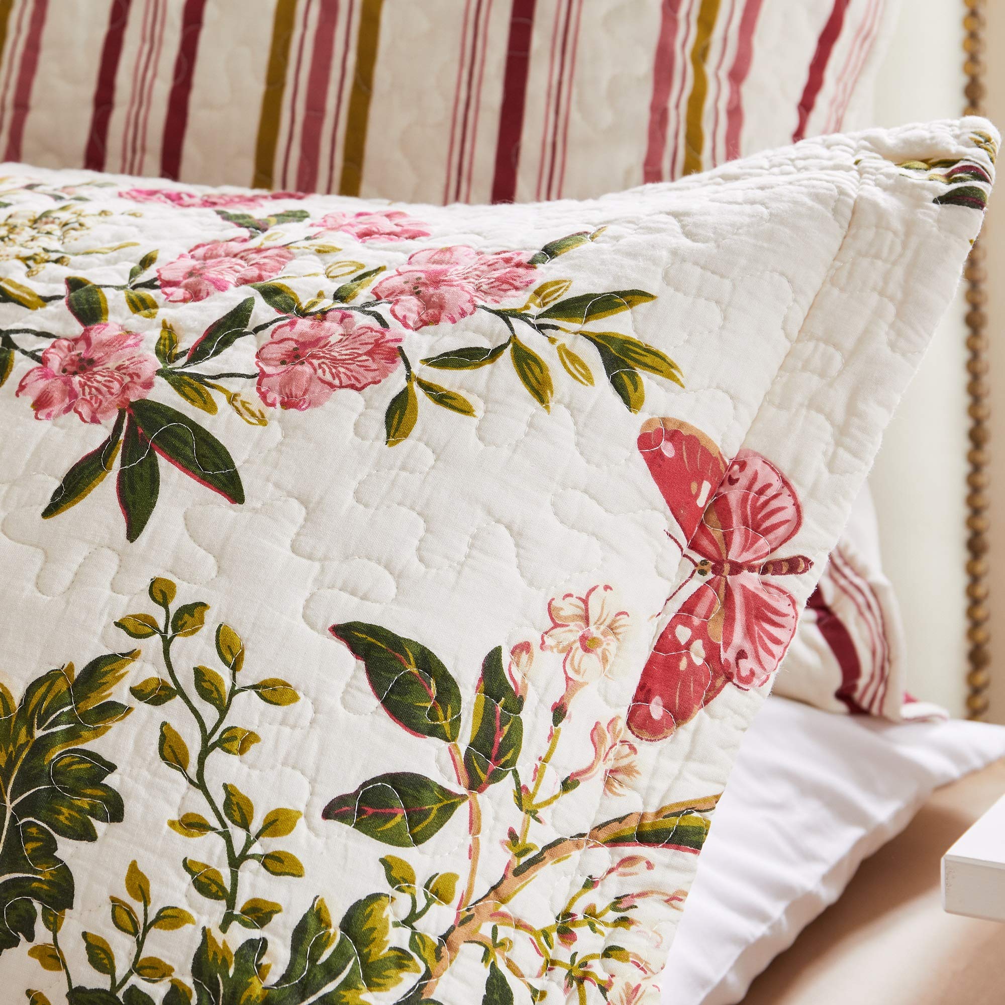 Greenland Butterflies Standard Sham, Multicolor