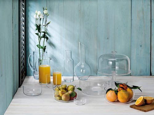 Luigi Bormioli Sublime 25.25 oz Wine Decanter – Elegant Ultra Clear Glass Carafe For Wine, Water, Juice, Coffee, Iced Tea – Wide Mouth Carafe For Restaurants & Home Use, Handmade & Dishwasher safe