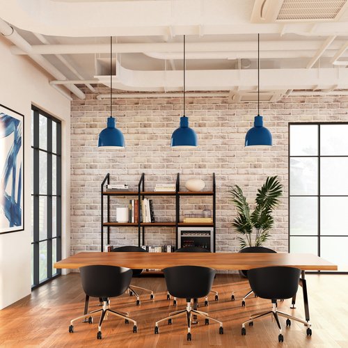 Millennium RDBC10-NB Restoration One Light Pendant from R Series Collection in Bronze/Dark Finish