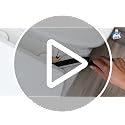MR.SIGA Crevice & Grout Cleaning Brush Set - Tough Stiff Bristle Scrub Tools for Tight Spaces