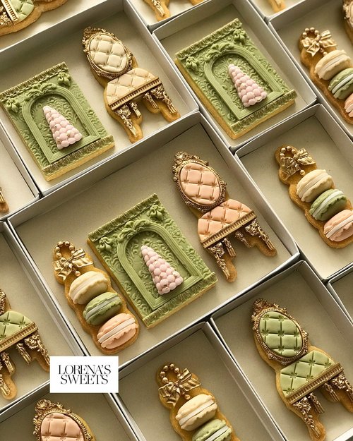 Lorena's Sweets Cookie Decoration Kit Paris Cafe