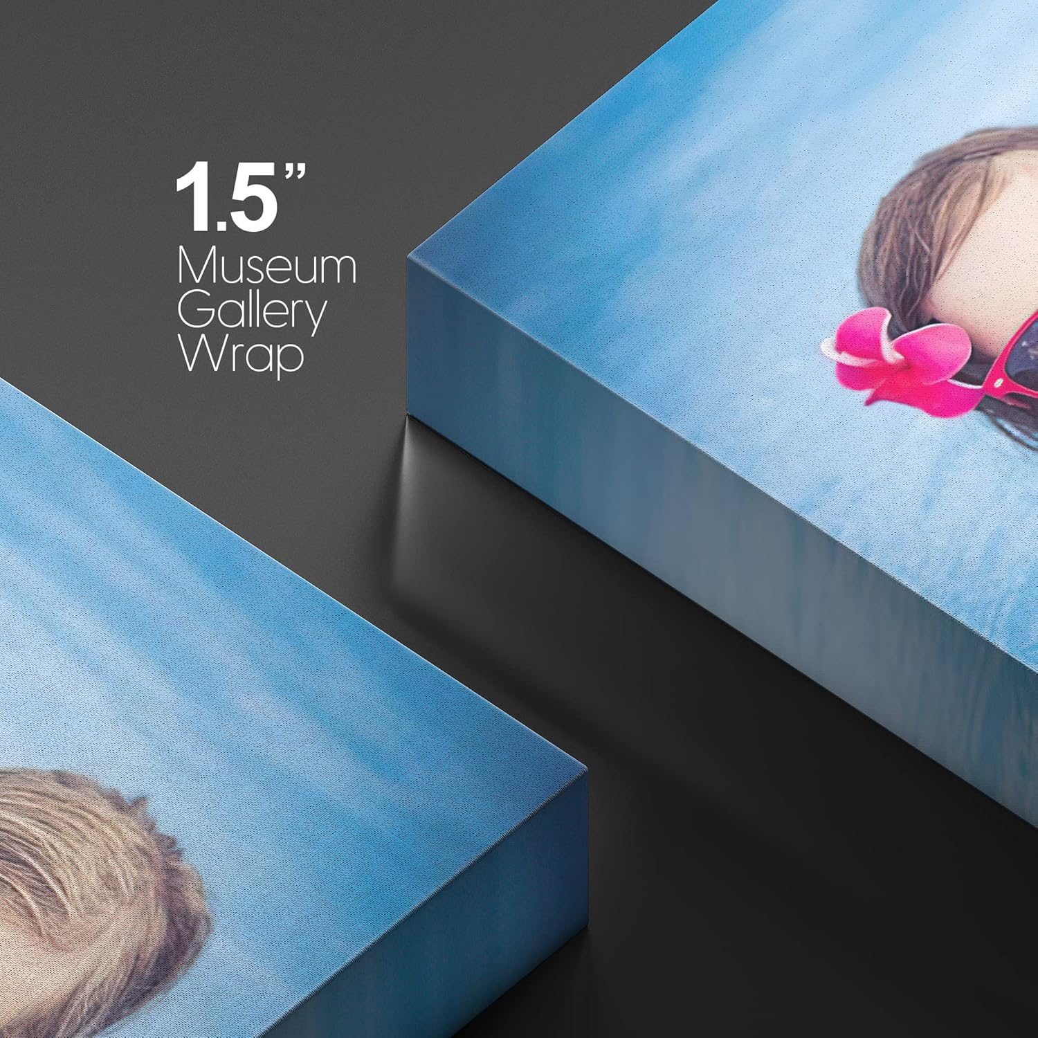 Wall26 Custom Canvas Prints - 1.5" Frame | Personalized Photo Art - 12" x 18" Size