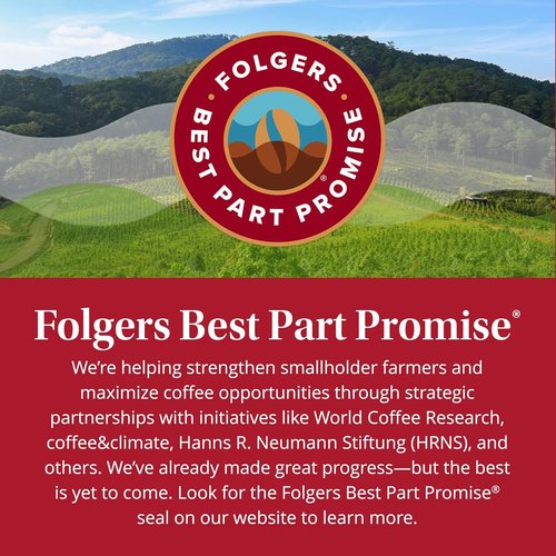 Folgers Classic Medium Roast Ground Coffee - 175th Anniversary Limited Edition Metal Can, 10.3 Oz