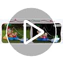 10FT Christmas Inflatable Santa Fishing by a Palm Tree with LED Lights - Holiday Yard Decor