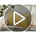 Identiy Vintage Floral Throw Pillow Cover 18x18 Inch - Pack of 1