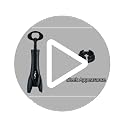 IPOW Wine Opener with Foil Cutter - Durable Corkscrew for Easy Use