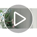 Crochet Lily of The Valley Car Charm - Handmade Pink Flower Decor for Mirror & Bag