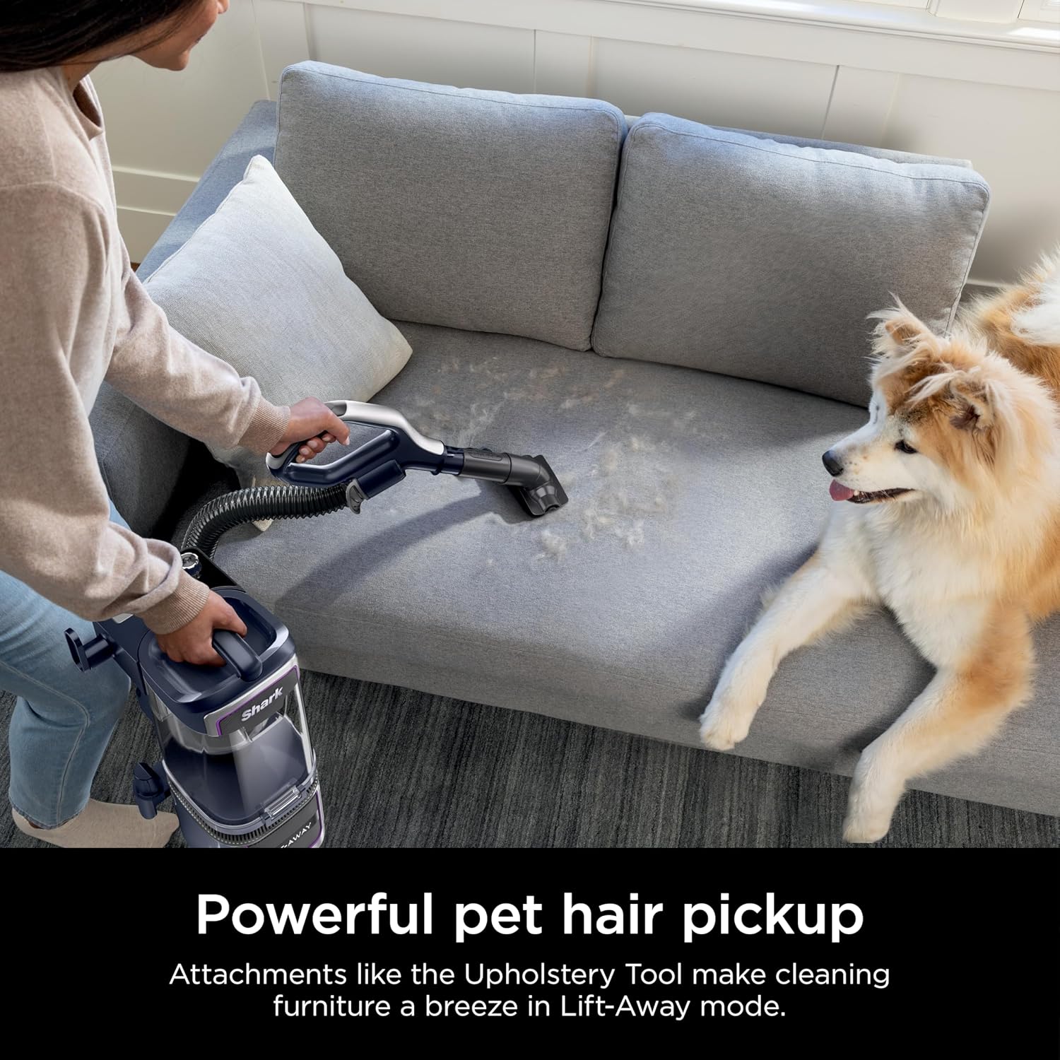 Shark Detect Pro Speed Lift-Away Vacuum - Bagless, DuoClean, Anti-Allergen | LA742