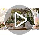 Frienda Wildflower Baby Shower Banner - Bodysuit Garland with Clips