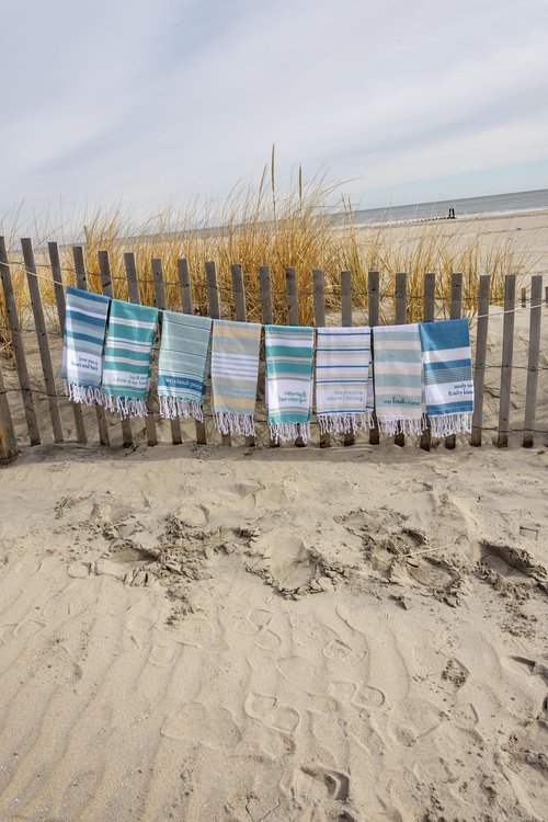 Primitives by Kathy Decorative Kitchen Towel - The Beach is My Happy Place