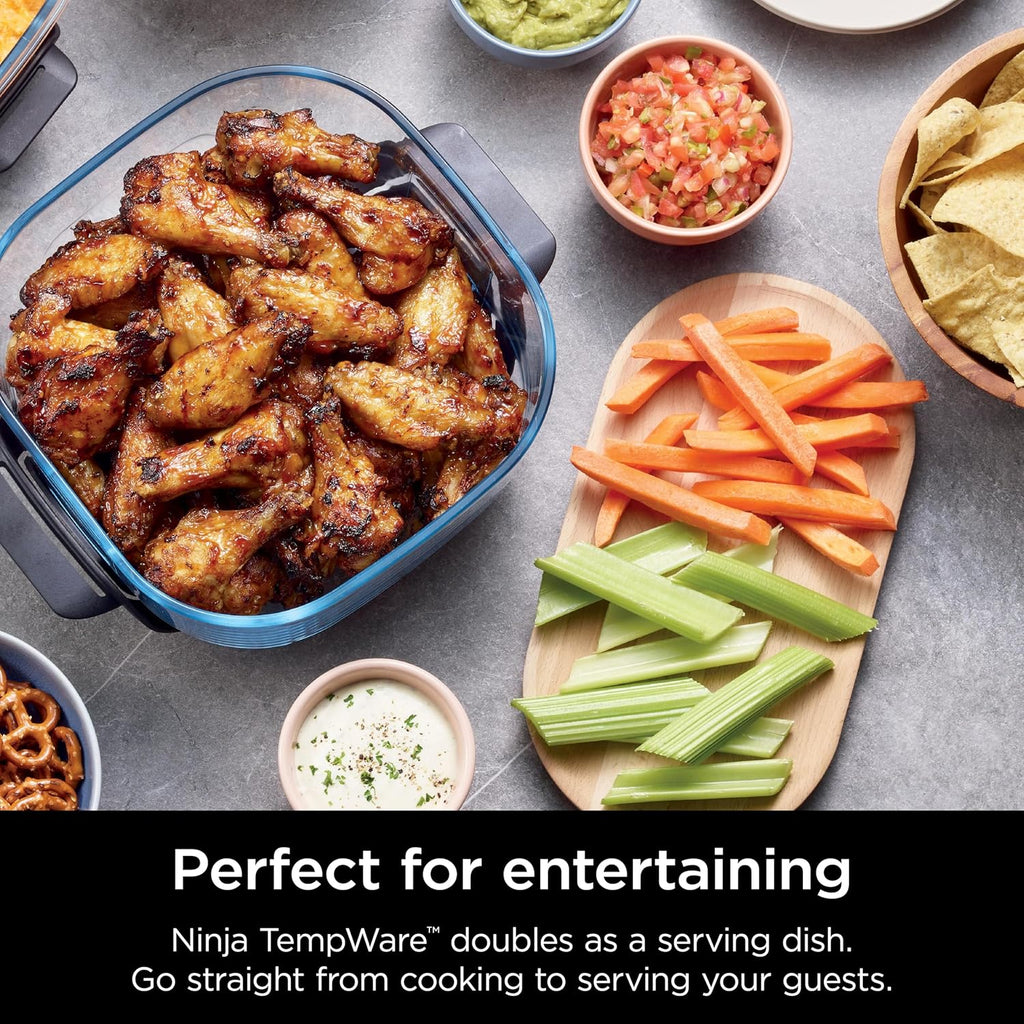 Ninja 4-QT CleanCrisp™ Glassware Container - Microwave & Dishwasher Safe, PFAS Free