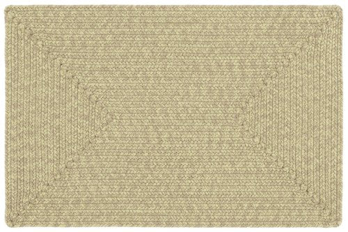 SAFAVIEH Washable Rug Outdoor Braided Collection - 2' x 3', Sage Green, Handmade & Reversible, Non-Shedding & Easy to Clean, Ideal for Entryway, Patio, Kitchen, Mudroom, Front Door (BRD317W)