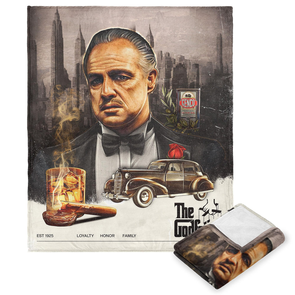 NORTHWEST The Godfather Silk Touch Throw Blanket, 50" x 60", Poster