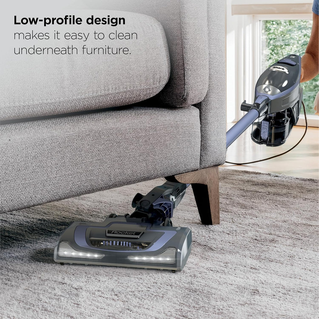 Shark Rocket Pro DLX - Corded Stick Vacuum with Removable Hand Vacuum & XL Dust Cup | Gold