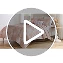 Pink Reversible Mariposa Blossom and Butterfly Pillow Sham 26x20 for Standard Bed