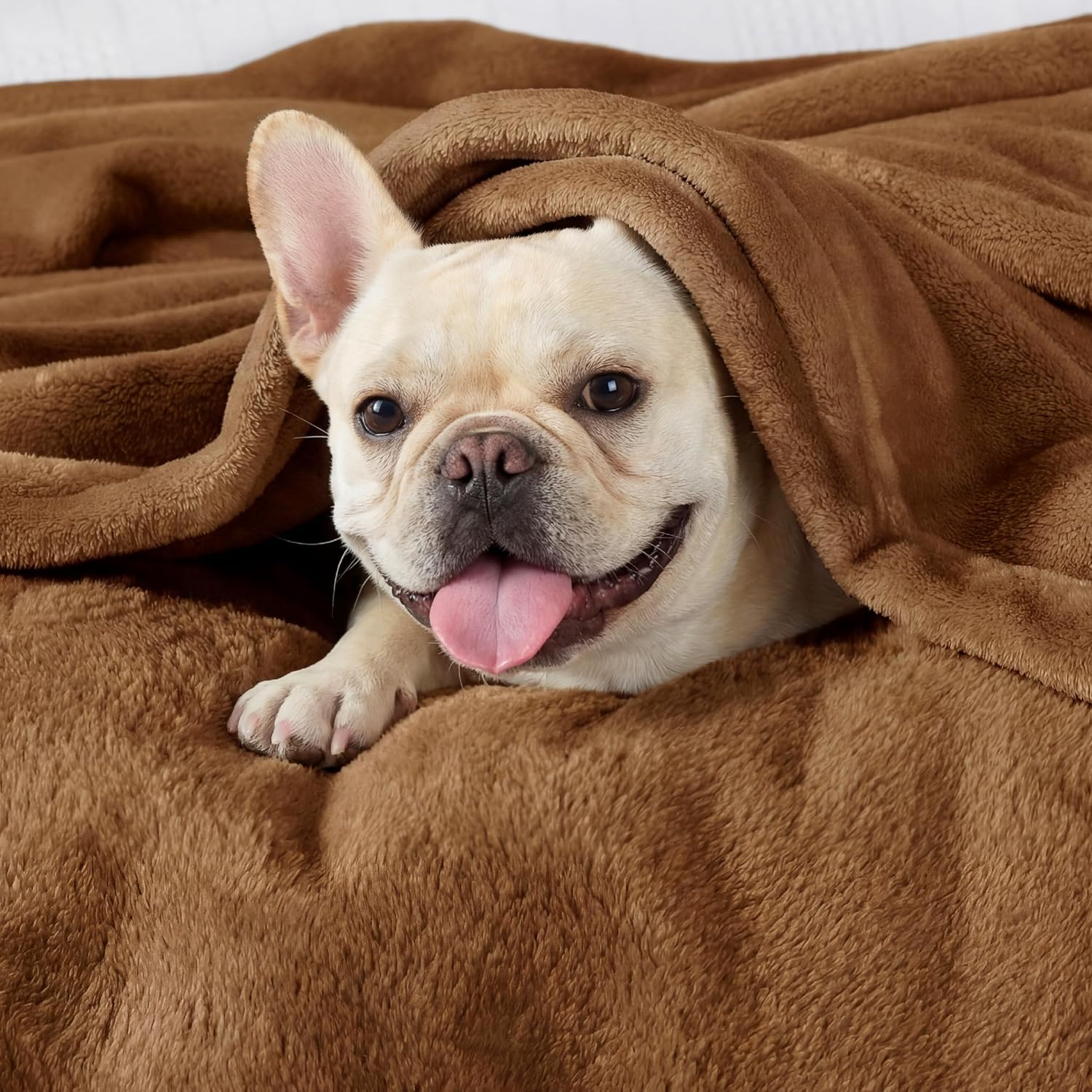 Bedsure GentleSoft King Size Fleece Blanket - Soft, Lightweight, Plush & Cozy Microfiber, 108x90 Inches
