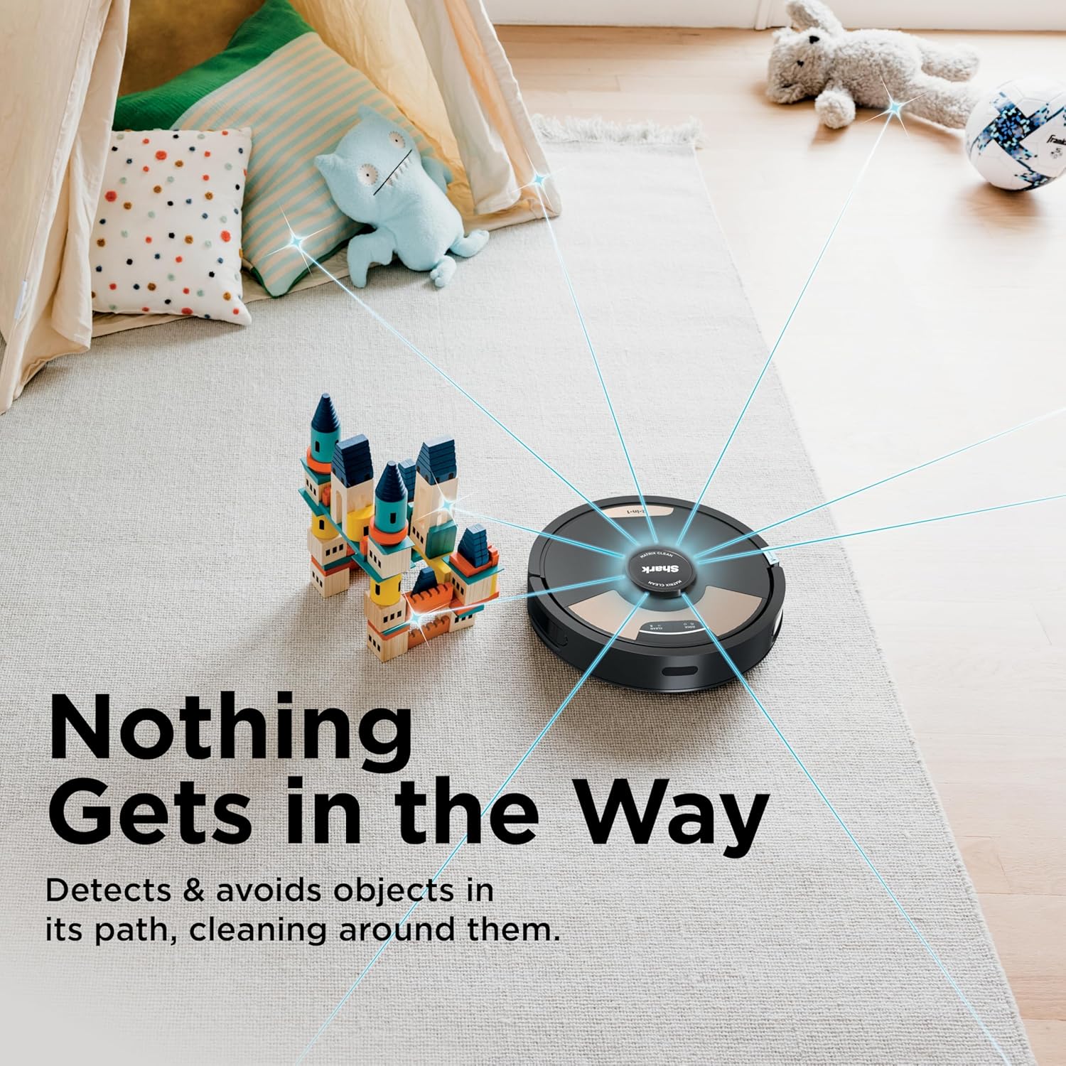 Shark Matrix Plus 2-in-1 Robot Vacuum & Mop - Sonic Mopping, HEPA Filter, WiFi, Black/Gold