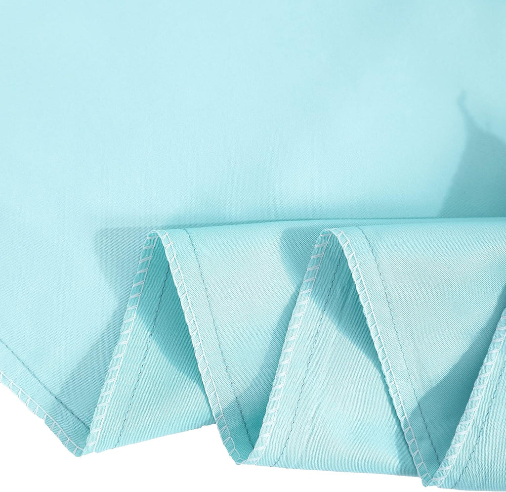 BEDSUM Microfiber Pillowcases Set of 2 - Soft, Wrinkle-Resistant, Easy Care | Aqua, 20x26 Inches
