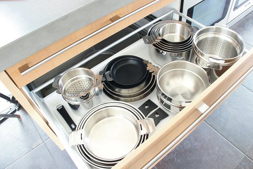 Cristel K20P Domed Glass Lid, 8", Silver