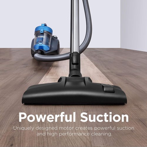 Eureka WhirlWind Bagless Canister Vacuum Cleaner - Lightweight 2.5L for Carpets & Hard Floors | Blue