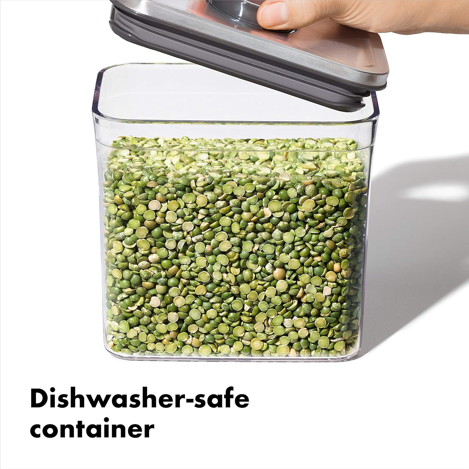OXO STL Pop Small Square Mini Container - 0.4 QT | Airtight Food Storage Solution