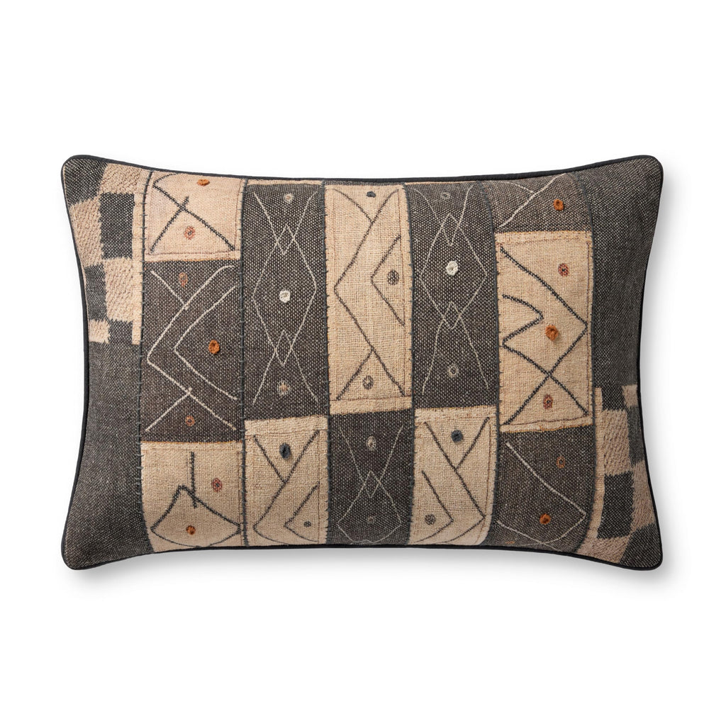 Loloi II Collection PLL0181 Multi 16'' x 26'' Cover w/Down Pillow