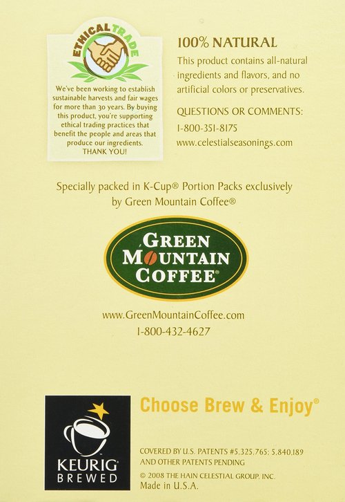 Celestial Seasonings Sleepytime Herbal Tea, K-Cup Portion Pack for Keurig K-Cup Brewers, 96 Count