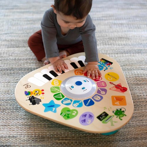 Baby Einstein Clever Composer Tune Table - Magic Touch Electronic Wooden Activity Toy for Toddlers, 6 Months+