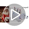 Large Lighted Christmas Inflatable Polar Bear with Penguins - Yard & Garden Decor