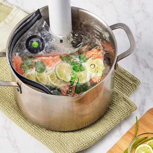 FoodSaver® Reusable Gallon Vacuum Zipper Bags - Keep Food Fresh & Reduce Waste