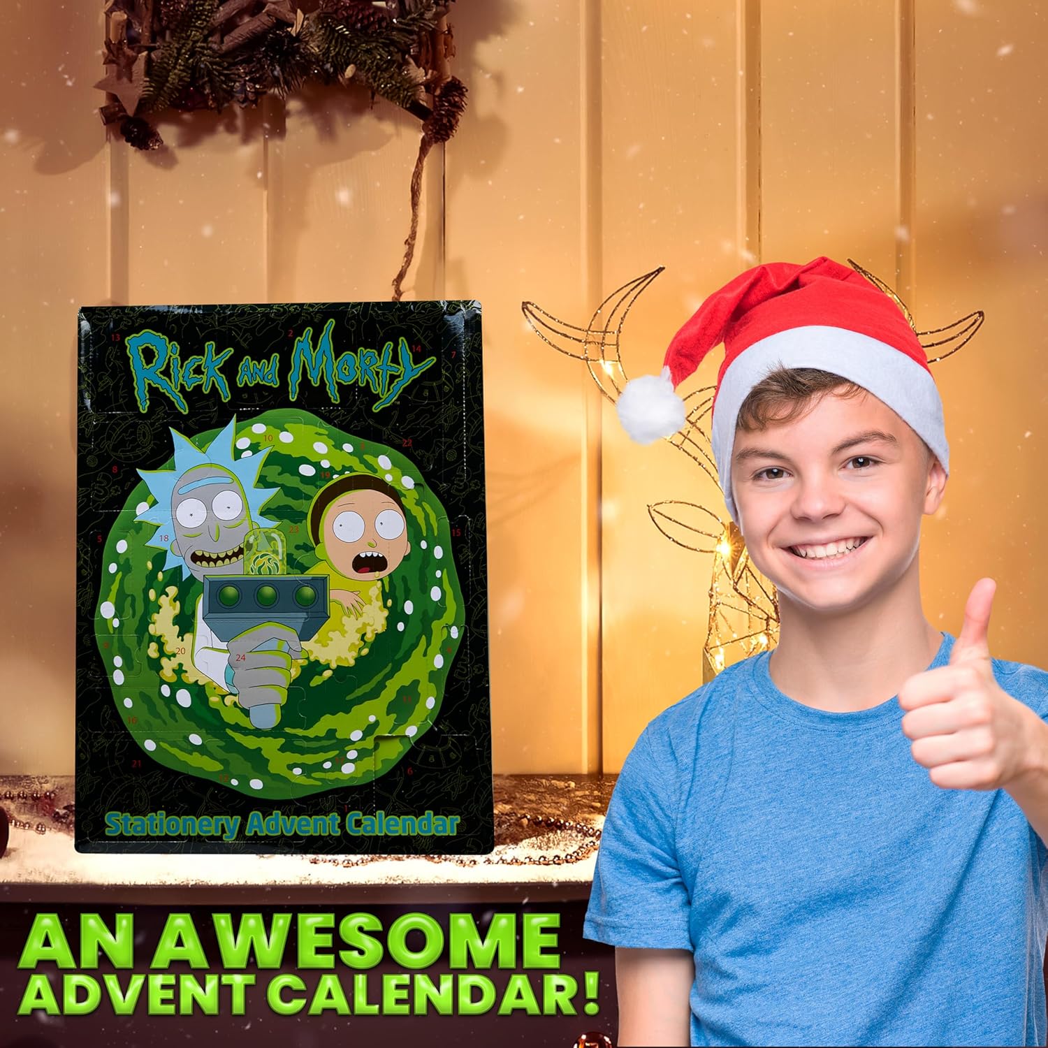 Rick and Morty Advent Calendar 2025 - Fun 24 Surprises for Men & Teens | Perfect Christmas Countdown Gift