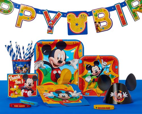 5-Piece Mickey Mouse Party Scene Setter | 1 Pack