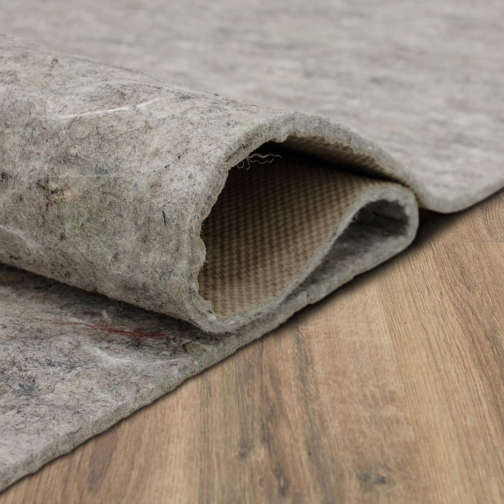 Mohawk Home Non-Slip Rug Pad - 1/4" Thick Felt & Latex Rubber Gripper - 8' x 10' for Hardwood & Tile Floors
