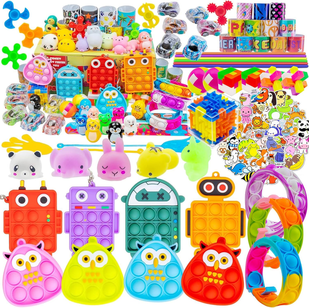 110 PCS Party Favors for Kids | Goodie Bag Stuffers & Treasure Box Toys for Birthdays