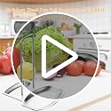 Stainless Steel Pan Lid Holder & Spoon Rest Organizer - iPstyle