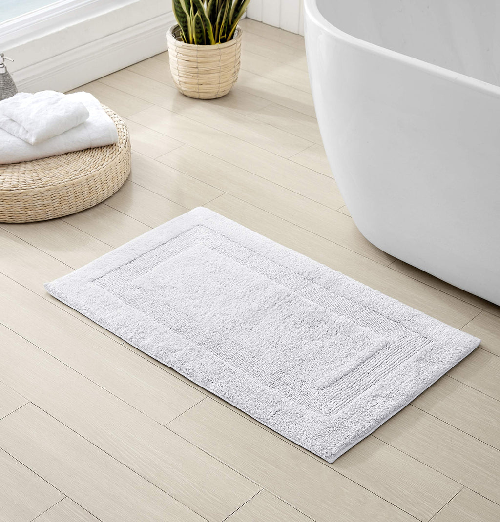 Tommy Bahama - Bath Rug, 100% Cotton Soft & Absorbent Bath Mat, Reversible, Dorm Room Essentials, Long Branch Coconut