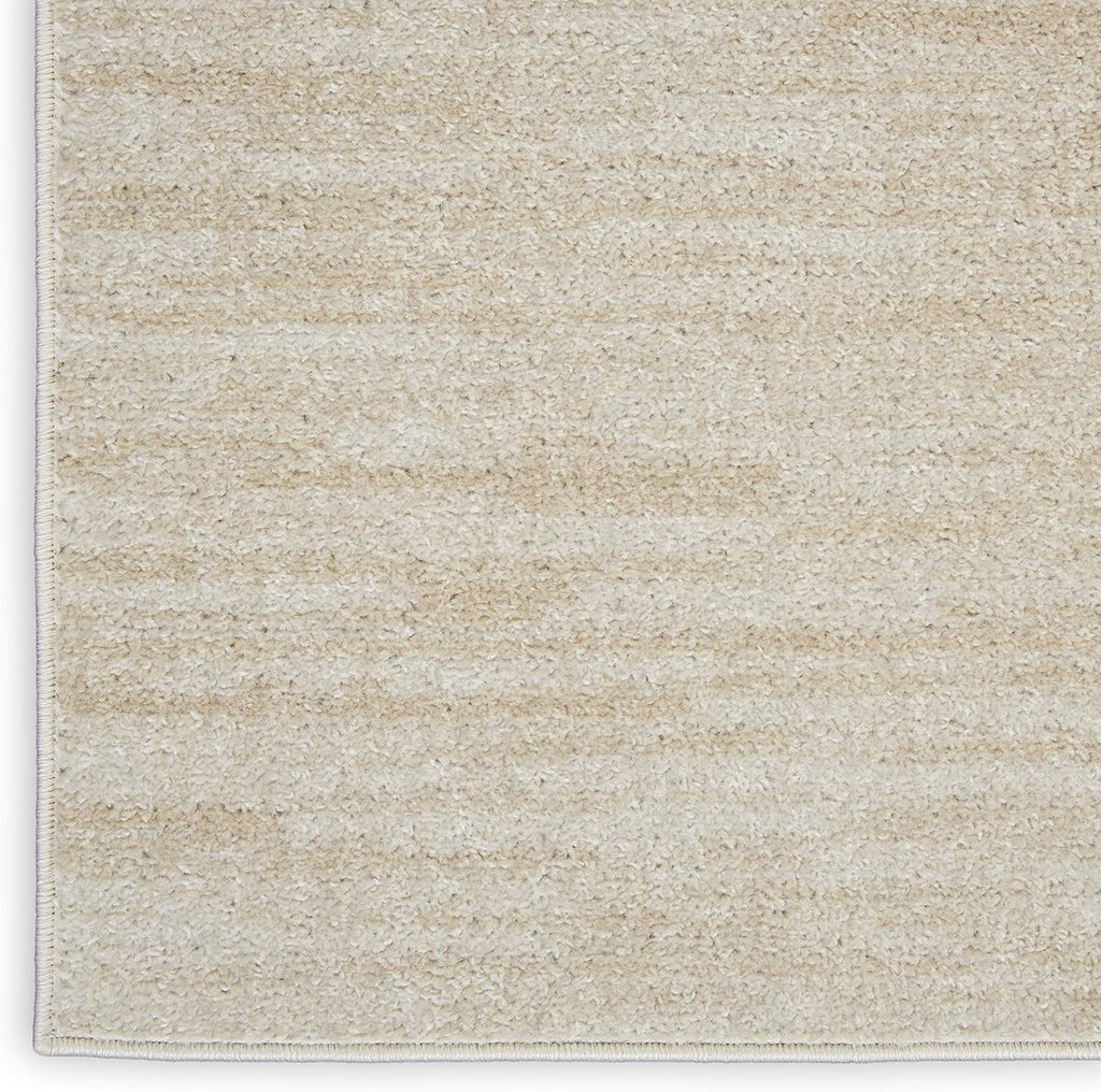 Nourison Home Area Rug - Essentials Ivory Beige 10' x 14' | Easy Clean, Non-Shedding for Any Room