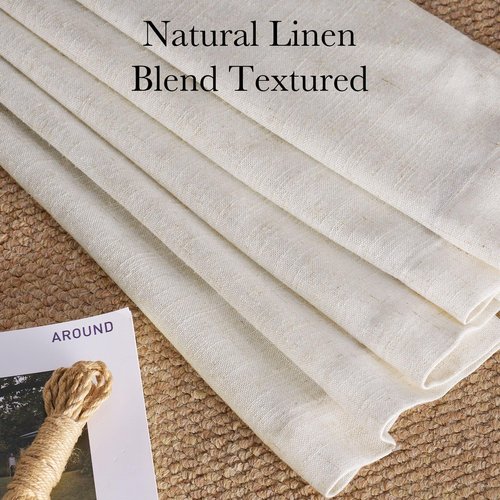 NICETOWN PRO 100% Blackout Pinch Pleated Curtains 96 inches Long 2 Panels Set, Linen Blend Thermal Drapes Window Treatments for Living Room/Bedroom, W40 x L96