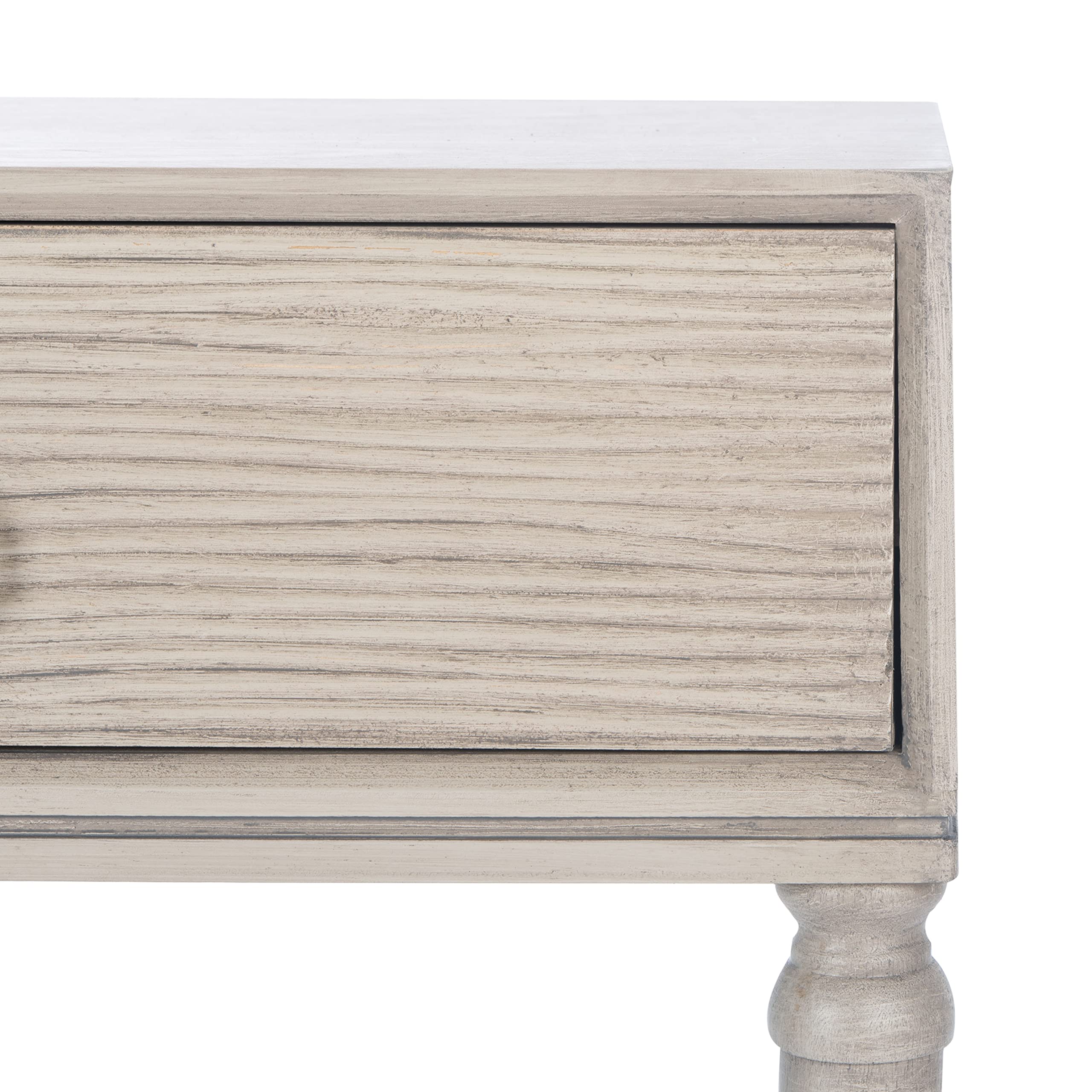 Safavieh Home Collection Aliyah Greige 2-Drawer Console Table