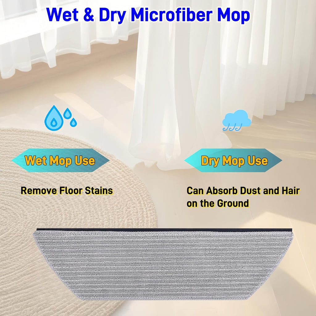 Shark Replacement Mop Pads - Washable & Reusable Microfiber for AV2800ZE, RV2820YE, AV2820S & More