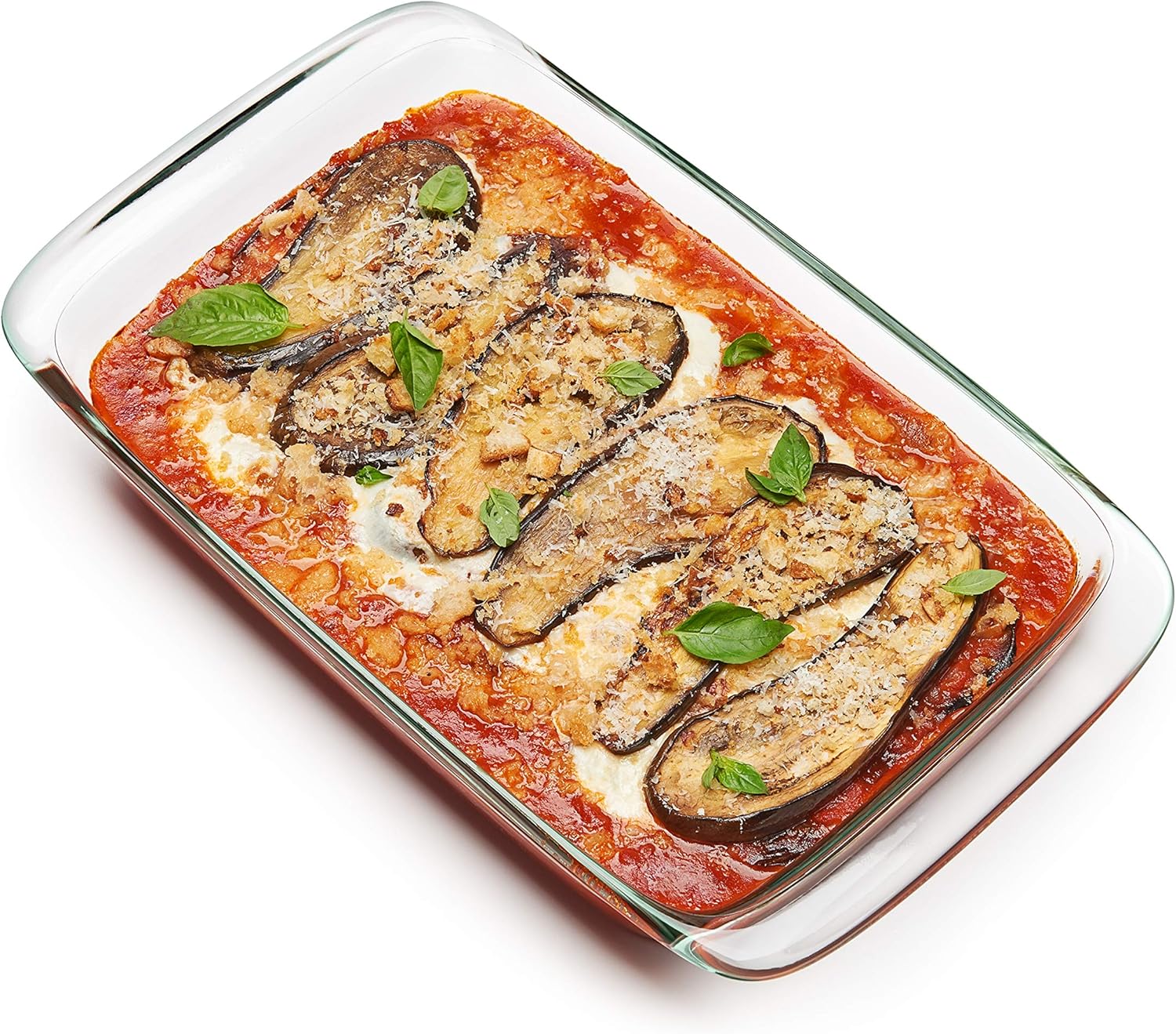 OXO Good Grips 3 Qt Glass Baking Dish - Durable, Easy-Clean Design for Perfect Baking