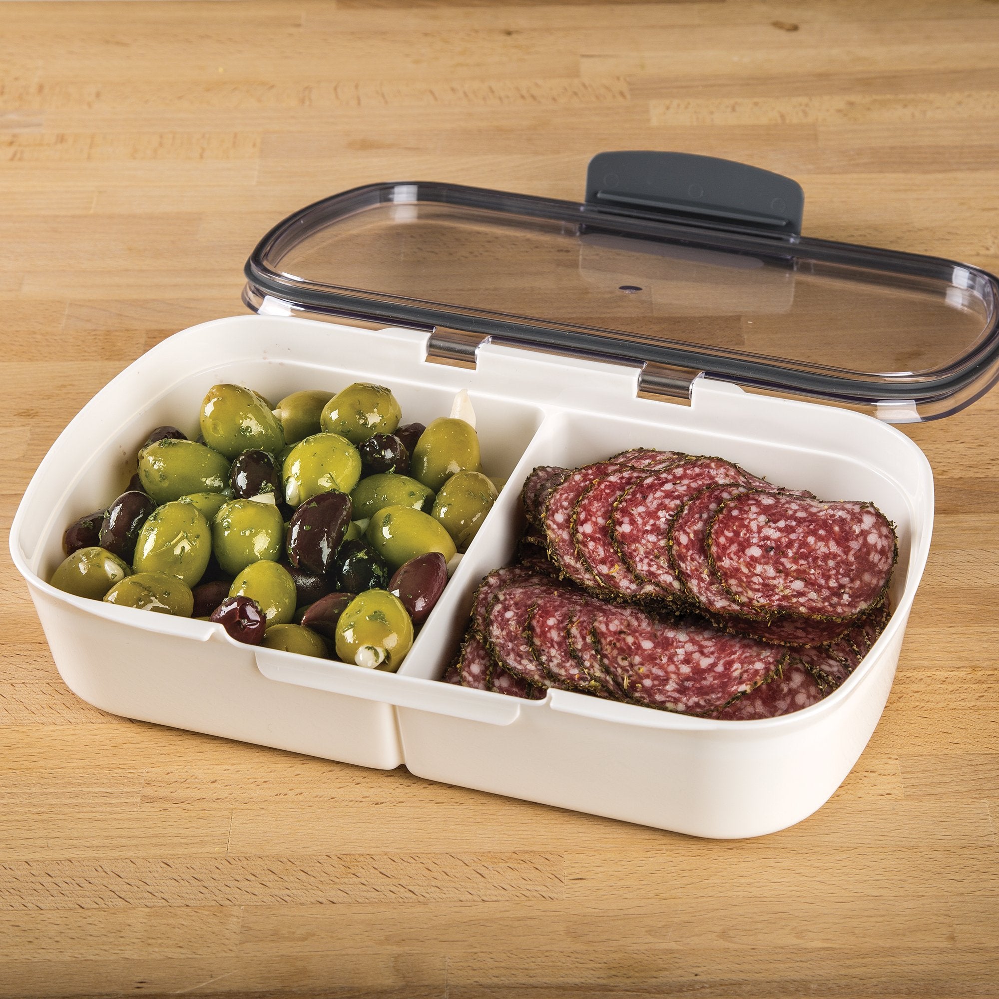 ProKeeper 4-Piece Deli Container Set – Airtight, BPA-Free Food Storage with Freshness Lock, Ideal for Deli Meats, Cheese, and Produce