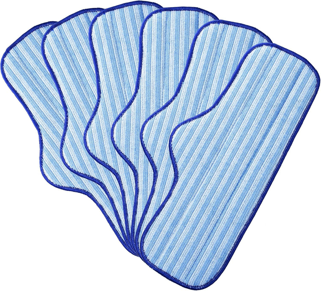 Newbealer Microfiber Steam Cleaner Pads - 6 PCS Durable, Washable & Reusable for NB282C